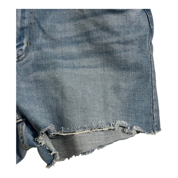 Levi High Rise Denim Shorts | 34 | NEW - Picture 5 of 11